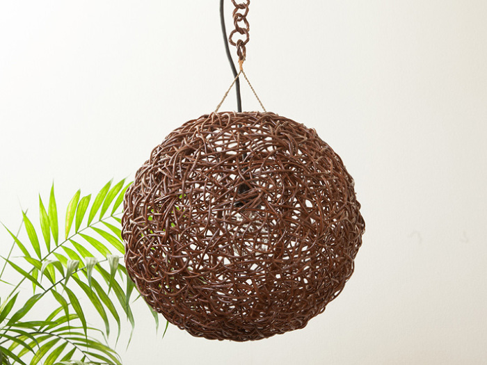 ラタンペンダントライト ラタン天吊りランプ 4色展開 [Sサイズ