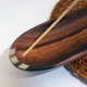 マンゴーツリーの木目が美しい、シンプルなお香立て  マンゴー製お香立て【45875】
