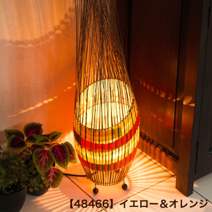 アジアン オニオンエッグランプ ライト バリ 照明 インテリア ランプ
