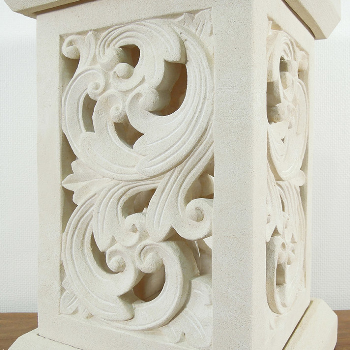 パリマナン ストーンカービングスタンドライト [コンパクト / 2