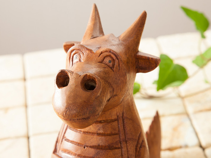 ドラゴンお香スタンド / お香立て【50132】 /アジアン雑貨・バリ雑貨