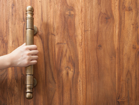 装飾的な金属製ドアハンドルセット　アンティーク　真鍮 装飾的な金属製ドアハンドルセット アンティーク 真鍮