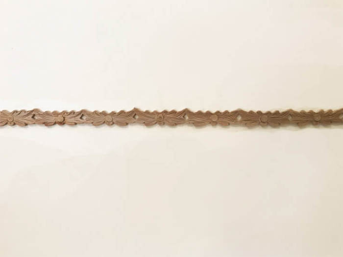 チーク無垢材のアジアン建材ウッドケーシング 壁面装飾 カービング