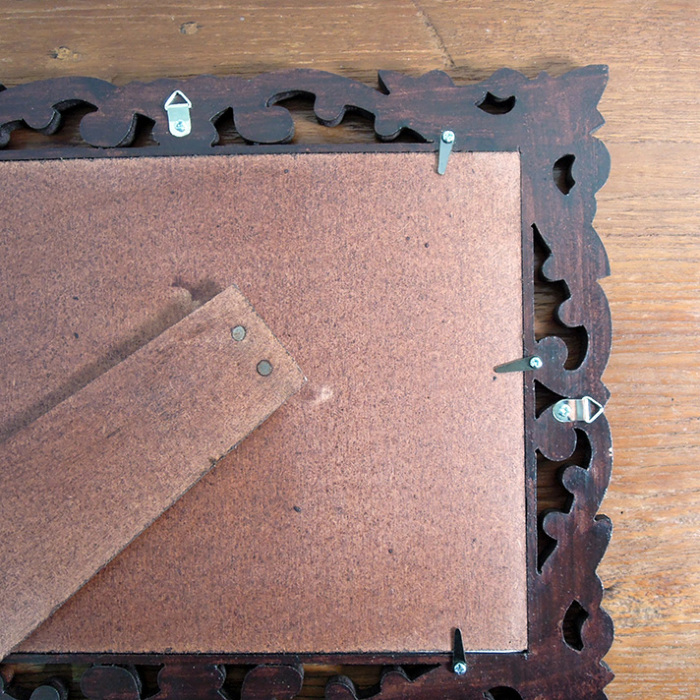 ヴィンテージ風 フォトフレーム アジアン雑貨 アジアンフォトフレーム / A4対応 [3タイプ展開]【53288ig