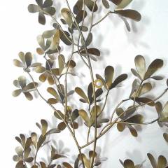 プルメリアン様。専用。 アイアン製プルメリアウォールデコレーション【53755ig】 /アジアン