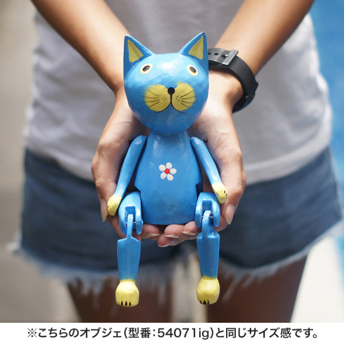 ぶらぶら木製オブジェ / カエル [2タイプ展開]【54069ig】 /アジアン