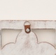 かわいい手のひらサイズのレリーフ  MDFウッドレリーフパネル 壁面装飾パネル (プルメリア / 12cm)【54151】 《メール便対応商品》