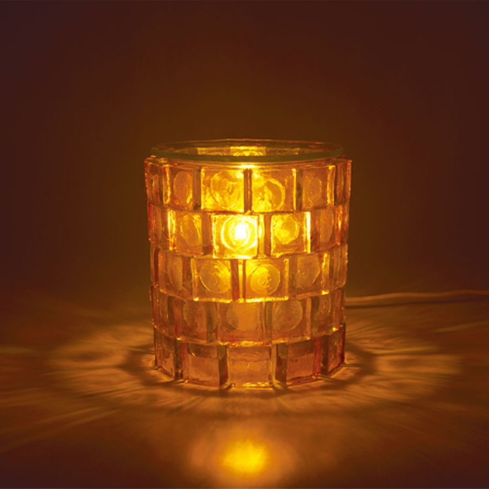 美人空間 Rise  ライズ アロマランプ ガラスタイルと灯の調和が美しい アロマランプ /アジアン雑貨