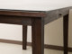 無垢のチーク材とラタンのコンビネーションが美しい シンセティックラタン ダイニングテーブル [Alam Sari アラムサリ] 【AS-258_W135SBR】 セミオーダー対応