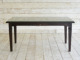 細部に彫刻をあしらったデコラティブなデザイン  チークとラタンのダイニングテーブル [Alam Sari アラムサリ] 【AS-289W135 SBR】 セミオーダー対応