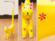 選べる10色のかわいい猫型トイレットペーパーホルダー  ねこ 猫 木製 木彫り ネコ  【値下げしました】バリネコトイレットロールホルダー【cat-holder】