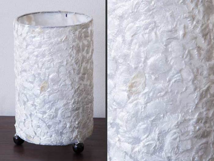 シェルテーブルランプ ミニサイズ 5タイプ展開 Shell Tablelamp アジアン雑貨 バリ雑貨