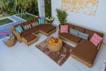 ソファー サンキ 2人掛けソファ w147cm 脚の取外し可 クッション付 2P